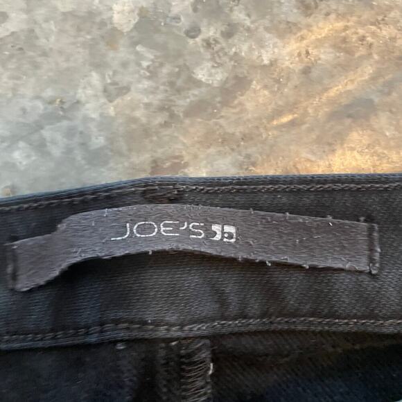 Joe's Jeans Skinny Ankle Denim Jeans Womens 30 USA Black Stretch - Picture 6 of 16